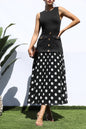 Polka Dot Midi Dress