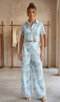 Short Sleeve Lace Set