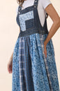 Mixed Patchwork Overall Dress PRE ORDEN