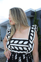 Printed Babydoll Dress