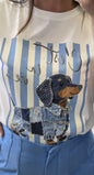 Cropped Top Graphic Tee